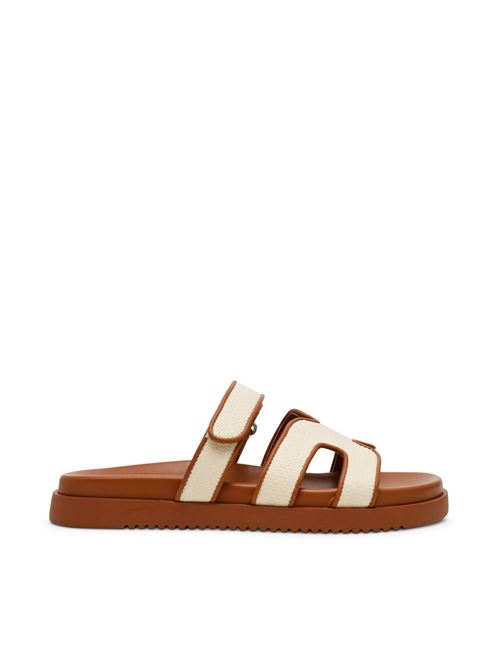 sandalo tan raffia Steve Madden | MISSILE RRA